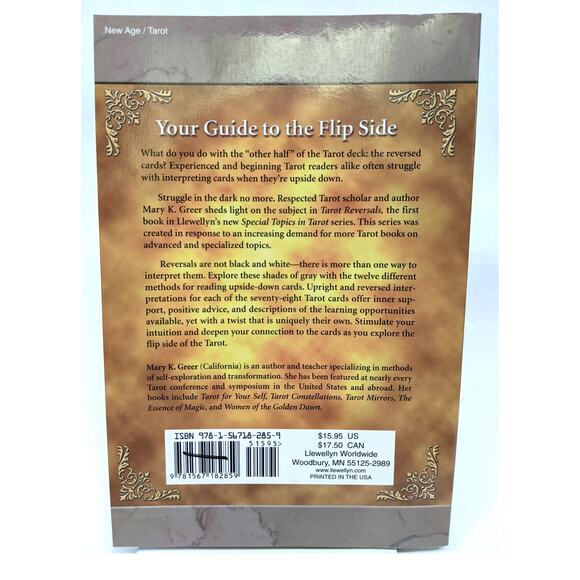The Complete Book of Tarot Reversals (Special Topics in Tarot ) Mary Greer - Picture 7 of 8